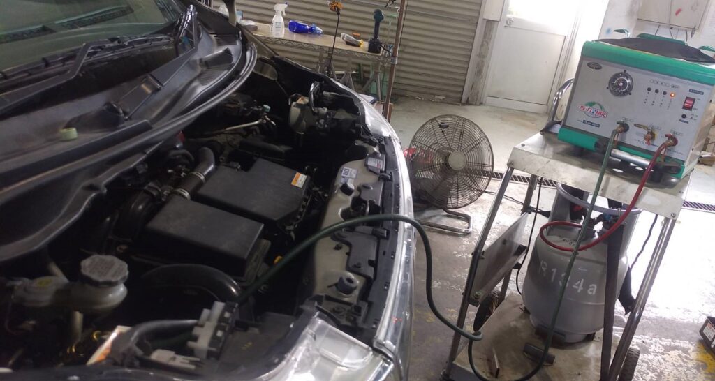 フロンガス回収