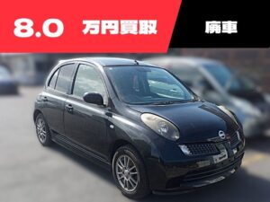 鈴鹿市で引き取りした車検切れ普通車の廃車買取事例