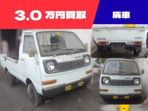 伊賀市で引き取りした実家に残った不動車の廃車買取事例